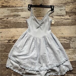 Aerie Elegant Light Blue Kids Casual Dress